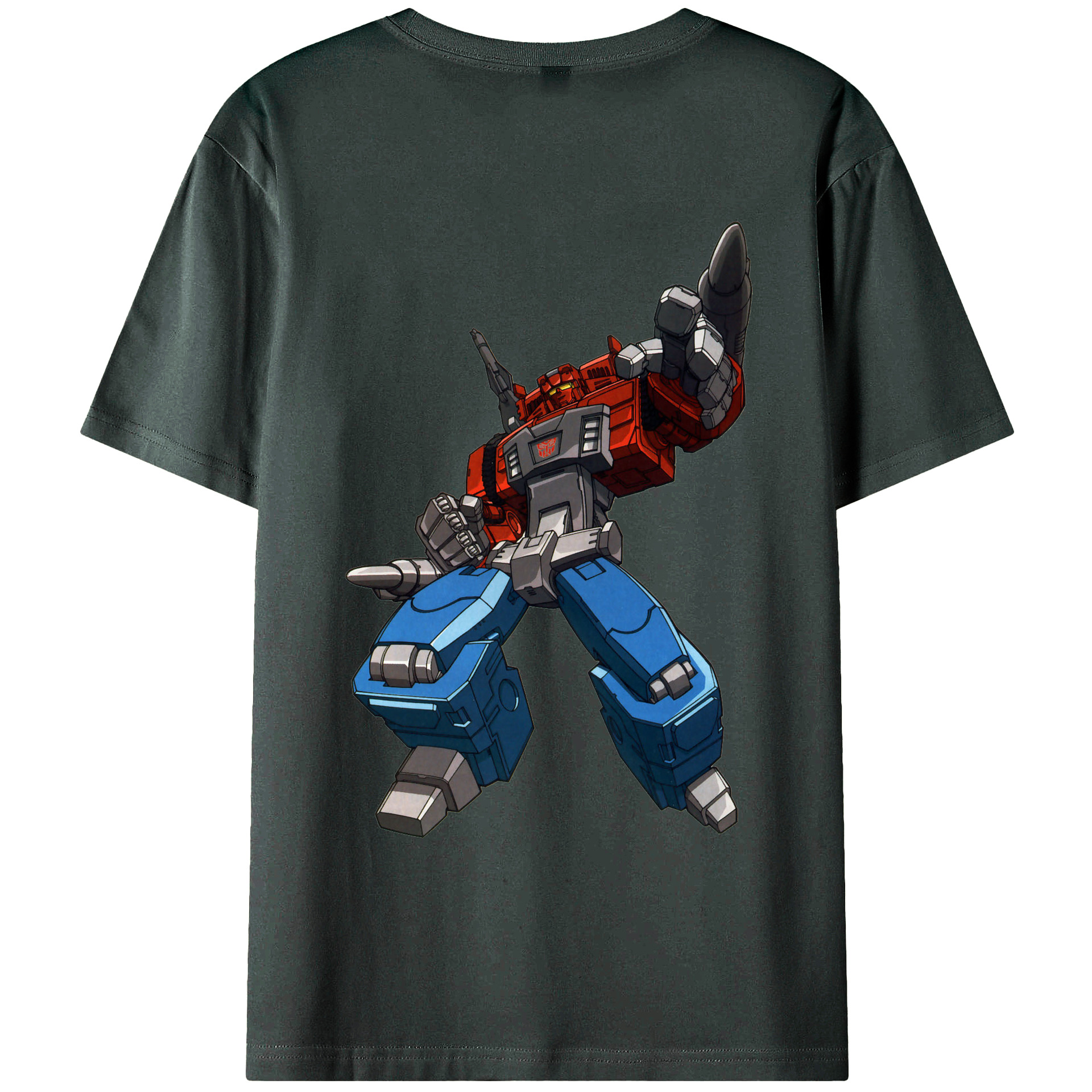 （画像用）  綿100％ メンズ半袖Tシャツ（バックプリント） 通気性